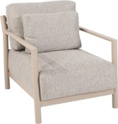 Tuinstoel Aluminium Zand/Beige 4 Seasons Mykonos  latte