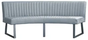 Eetkamerbank - Hengelo - stof Element lichtblauw 16 - geschikt voor ovale tafel 240 cm