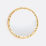 Ronde spiegel in rotanØ60 cm, Nogu