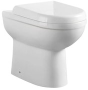 Eastbrook Dura Comfort staande toiletpot wit glans