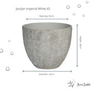 Pot Jesslyn Imperial White