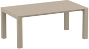 Siesta  Tuintafel - Vegas Medium - Taupe - Uitschuifbaar 180/220 cm