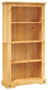 vidaXL Boekenkast grenenhout met 4 planken Corona-stijl 81x29x150 cm