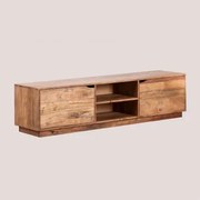 Tasmani Tv-meubel 160x40 Cm Met Plank Van Acaciahout Acacia Bruin - Sklum