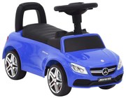 vidaXL Loopauto Mercedes Benz C63 blauw