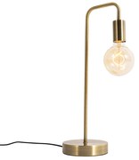 Moderne tafellamp brons - Facil