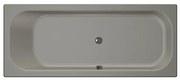 Xenz Aruba Ligbad - 190x80x48 - afvoer Midden - acryl - cement 6894-06
