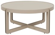 Zuiver Centre Round Beige Ronde Design Salontafel Beige - 68 X 68cm.