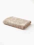 Handdoek Leaf met hoog-laag patroon, in verschillende formaten