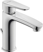 Duravit B.1 Eéngreepswastafelmengkraan M 17 cm Chroom met Waste