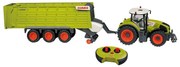 CLAAS Speelgoedtractor met aanhanger AXION870 en CARGOS9600 1:16