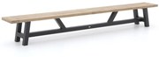 + 15% kassakorting | Picknickbank Bellagio  | Aluminium | 6 personen | Tuinbank Grijs/Old Teak Greywash | 330cm | Kees Smit Tuinmeubelen