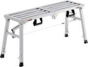 VEVOR Werkplatform 500-740 mm, Opvouwbare trap van gelegeerd staal, Draagbaar werkplatform, Draagvermogen 180 kg, Opstapje voor het schilderen van gipsplaten, schoonmaken, wassen