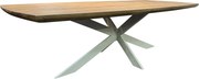 Lido dining tuintafel 240x110xH75 cm acacia blad natural sand