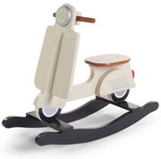 CHILDHOME Hobbelscooter beige en zwart