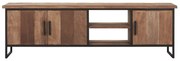 DTP Home Timeless Beam Industrieel Tv-meubel Teak 180 Cm - 180x40x55cm.