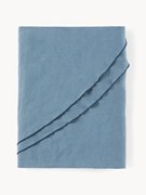 Ronde linnen tafelkleed Kennedy met bies