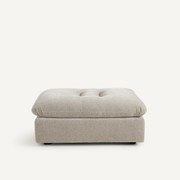 Verstelbare voetsteun van chenillefluweel, Giuliano