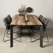 Tower Living Eettafel Teak Hout Met Dun Blad 220 Cm Pandora - 220 X 100cm.