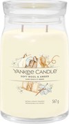 Yankee Candle geurkaars - Wool&amp;Amber - Signature Large Jar