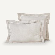 Kussensloop in gewassen linnen, Scala