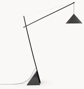 Vloerlamp Reyna met marmeren voet