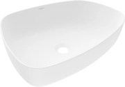 Mexen Ono opbouw wastafel van composiet 51 x 39 cm, wit - 23045101