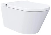 Lambini Designs Deluxe randloze douche wc met softclose zitting wit