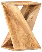 vidaXL Bijzettafel 35x35x55 cm massief mangohout