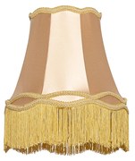 Stoffen lampenkap goud 30/18/26 - Granny Retro rond