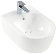 Villeroy & Boch Avento wandbidet 1 kraangat met overloop met verdekte bevestiging wit 54050001