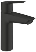 Grohe Start Wastafelkraan - 1-gats - m-size - push open - voorsprong 12.1cm - mat zwart 237462432