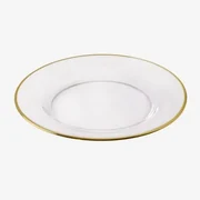 Set Van 4 Kristallen Borden Arely Transparant - Sklum