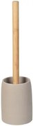 Sapho Riko toiletborstelhouder bamboe beige