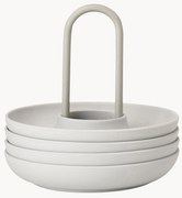 Eierdopjes Henk met handvat, 4-delig