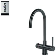 Selsiuz Inox kokend water kraan met single boiler en C-uitloopkraan gunmetal