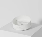Resigres Lavabo 8003 waskom rond 40x10cm solid surface calacatta