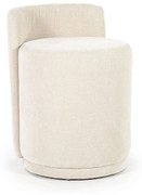 By-Boo Marque Moderne Scandinavische Poef Beige