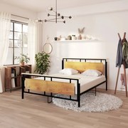 vidaXL Bedframe metaal 160x200 cm