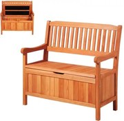 VEVOR Tuinbank, Kistbank met Opbergruimte, Opbergbank, Draagvermogen tot 328 kg, Tuinzitje &amp; Verandadecoratie, voor Terras, Tuin, Balkon, 106,5 x 58,5 x 90,1 cm