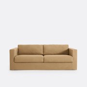 Bank met afneembare hoes, 3, 4 zits, katoen en linnen, Noni