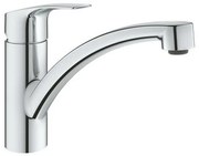 GROHE Eurosmart Keukenkraan - laag - draaibare uitloop - chroom 32221003