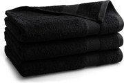 Handdoek Hotel Collectie - 70x140 - 3 stuks - zwart