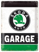 Metalen bord Škoda - Garage