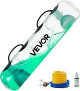 VEVOR Watergewichten Aquabag Training Power Bags, 31,75 kg Verstelbare draagbare fitnessapparatuur voor stabiliteit en totale lichaamstraining, voor evenwichtstraining, sportschooloefeningen, transparant