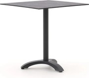 Tuin eettafel Bellagio  | Vierkant  | Tuintafel Kunststof | 70x70cm | 2 personen | Kees Smit Tuinmeubelen