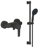 Grohe Start Douchekraan - met glijstangset - HOH 15cm - matte black (zwart) SW924741 / SW1126516