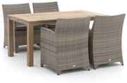 Forza Barolo/ROUGH-S 160cm dining tuinset 5-delig