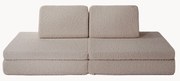 Modulaire kinderspeelbank Mila van teddy, handgemaakt