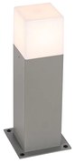Moderne staande buitenlamp grijs 30 cm IP44 - Denmark Modern E27 IP44 Buitenverlichting